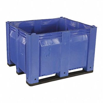 DECADE PRODUCTS J2328 Bulk Container Blue Solid 40 in, 39UV43