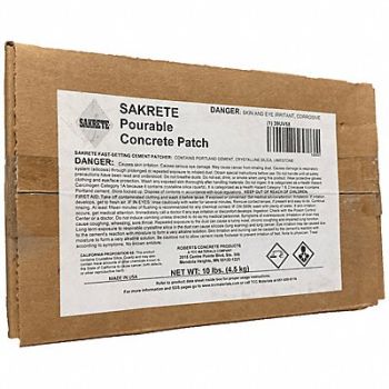 SAKRETE Concrete Patch 10 lb Box, 39UV58