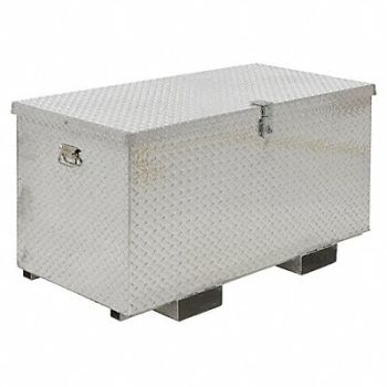 VESTIL Jobsite Box 28 in Silver, 39UW11