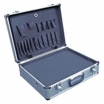 VESTIL Protective Case 3 5/8 in Recessed Silver, 39UW13