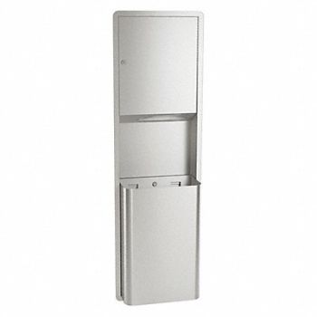 BRADLEY Bx-Towel/Waste Unit Recessed, 39V663
