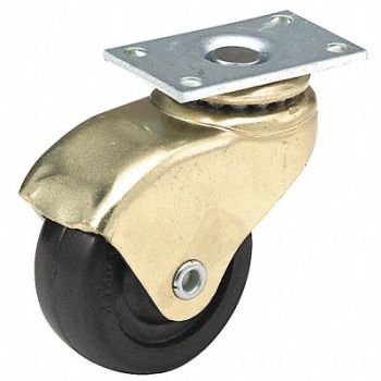 GRAINGER APPROVED Standard Plate Caster Swivel 75 lb., 3A777