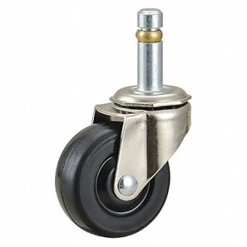 GRAINGER APPROVED Friction-Ring Stem Caster, 3A787
