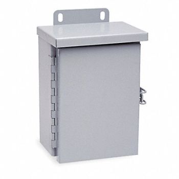 WIEGMANN Enclosr Metallc 12In.H x 10In.W x 6In.D, 3A939