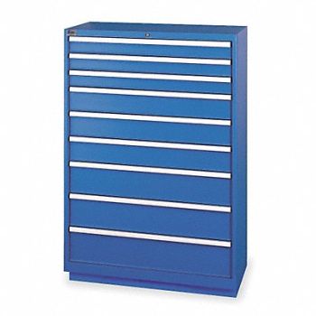 LISTA ModDrwrCab 59.5 x40 x22.5 BrtBl 9Drwr, 3AA45