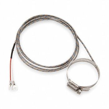 TEMPCO Thermocouple Probe Type J Length 12, 3CAF6