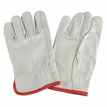 CONDOR D1594 Leather Gloves White S PR, 3AC90