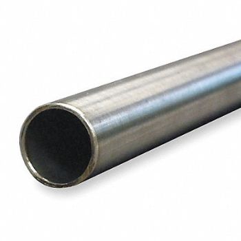 GRAINGER APPROVED Tubing Welded 1 3/4 In 6 ft 316 SS, 3ADR9