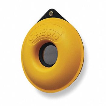 CORDPRO Cable Organizer 12 5/8 Dia Yellow, 3AEP7