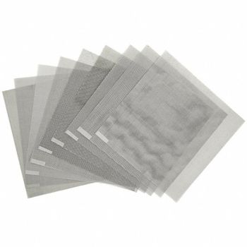 GRAINGER APPROVED Wire Cloth Assortment SS 9 Pc 12 x 12 In, 3AJZ3