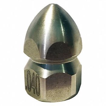 GRAINGER APPROVED Sewer Nozzle Size 4 5000 psi, 3ANU3