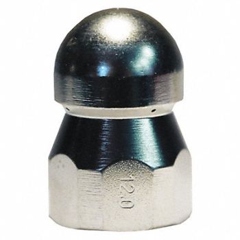 GRAINGER APPROVED Sewer Nozzle Size 12 3/8 (F)NPT5000 psi, 3ANU7