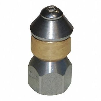 GRAINGER APPROVED Rotating Sewer Nozzle Size 6 3600 psi, 3ANU9