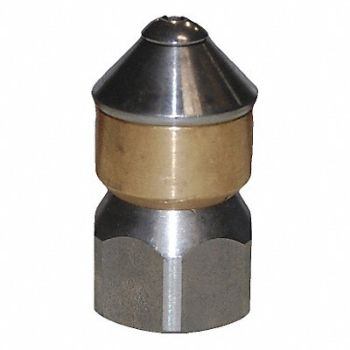 GRAINGER APPROVED Rotating Sewer Nozzle Size 5 3600 psi, 3ANV2