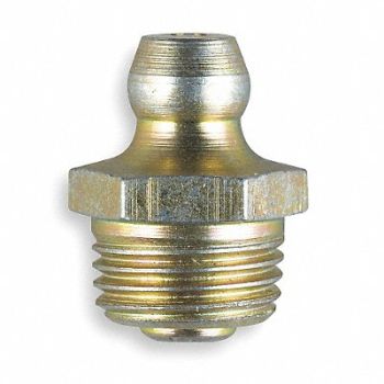 KINGFISHER Grease Fitting Straight PK10, 3ANZ3