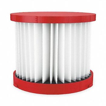 MILWAUKEE Cartridge Filter Paper Reusable, 3APH8
