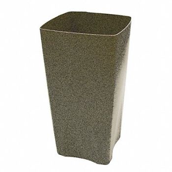 RUBBERMAID COMMERCIAL PRODUCTS Rigid Trash Can Liner 28 H x 14 W Tan, 3APV4
