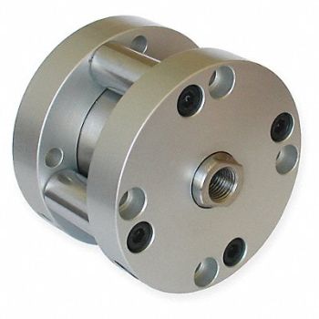 SPEEDAIRE Air Cylinder 5.255 in L Stainless Steel, 5YCW3