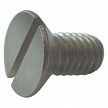 GRAINGER APPROVED MS 1/4 -20 Plain 5 L 10PK, 3AWK8
