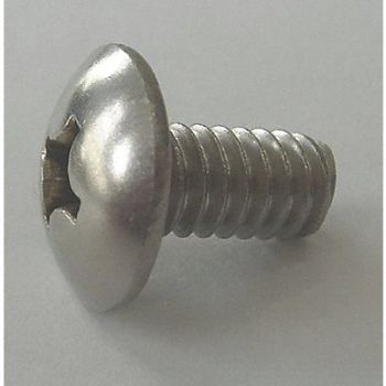 GRAINGER APPROVED MS 5/16-18 Zinc Plated 1 L SLT 100PK, 2EU65