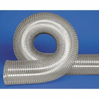 HI-TECH DURAVENT Ducting Hose 12 IDx25 ft Polyurethane, 3AXP5