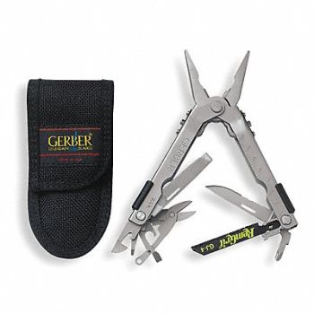 GERBER Multi-Tool Silver 12 Tools, 3BB52
