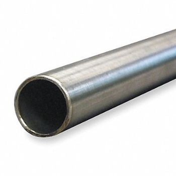 GRAINGER APPROVED Tubing Welded 2 In 6 ft 316 SS, 3CAE4