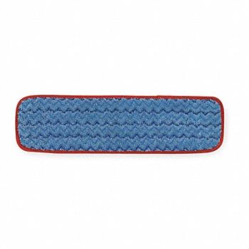 RUBBERMAID COMMERCIAL PRODUCTS Mop Pad Red Microfiber, 3CCX1