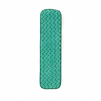 RUBBERMAID COMMERCIAL PRODUCTS Dust Mop Green Microfiber, 3CCX9