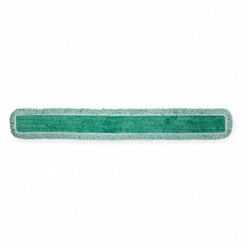 RUBBERMAID COMMERCIAL PRODUCTS Dust Mop Green Microfiber, 3CCY8