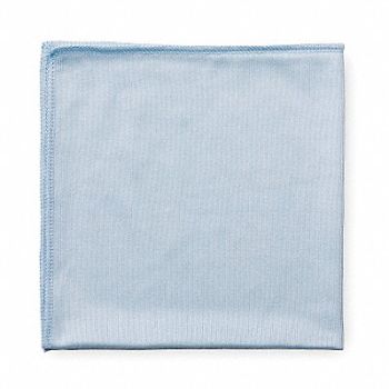 RUBBERMAID COMMERCIAL PRODUCTS Microfiber Glass Cloth PK12, 60NH72