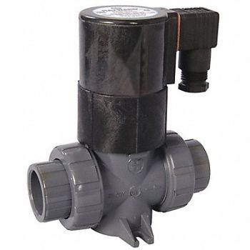 HAYWARD Valve PVC 2Way/2Position Normally Closed, 3CDZ2