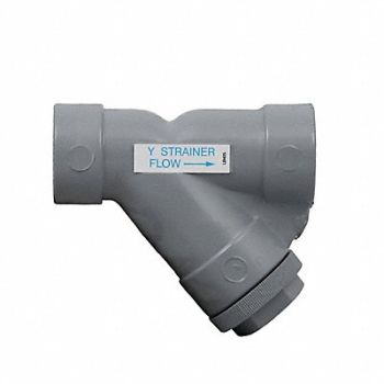 HAYWARD Y Strainer 11 3/4 H 16 mesh CPVC, 3CEU8