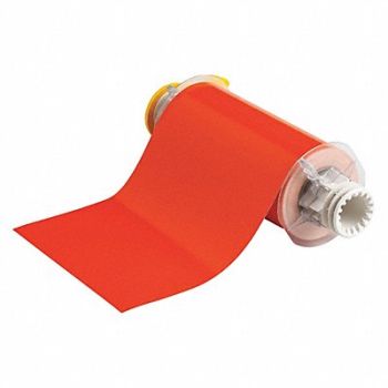 BRADY D9019 Tape Cartridge Orange 50 ft L 7 in W, 3CFL3