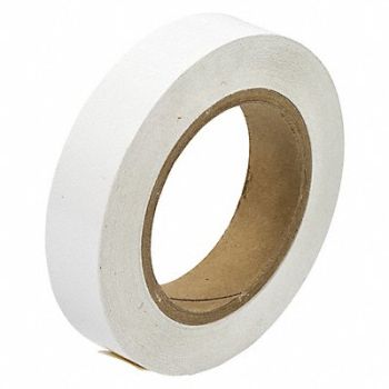 BRADY D3615 Banding Tape White 1in W 90ft Roll L, 3CFN1
