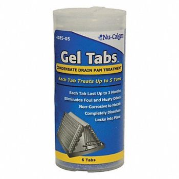 NU-CALGON Condensate Pan Treatment 6 Tabs Blue, 3CFR5