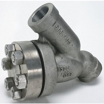 SSI Y Strainer 7 1/8 H 0.031 Perf SS, 5NLF0