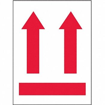 TAPECASE Instructional Label Shipping Arrows PK50, 16V040