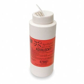 SPILFYTER Aqualockt Supr Absorbnt 10 qt 15 lb PK10, 792VN4
