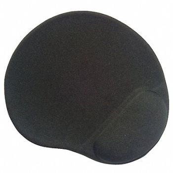 GRAINGER APPROVED Mouse Pad Black Standard, 3CPX4