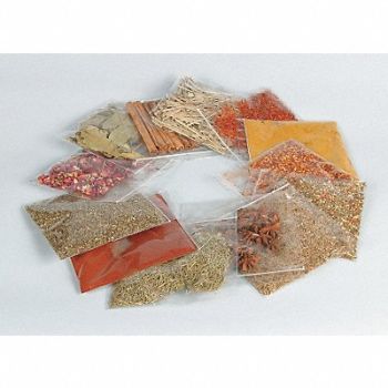 GRAINGER APPROVED Open End Poly Bag VaporResistant PK10002, 3CTY9