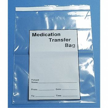 GRAINGER APPROVED Biohazard Bags 1/2 gal Clear PK1000, 3CUF8