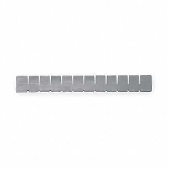 METRO Short Drawer Tote Divider 1-7/8 H Gry, 3CWE4