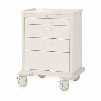 METRO Medical Cart Steel/Polymer Light Taupe, 3CWF7