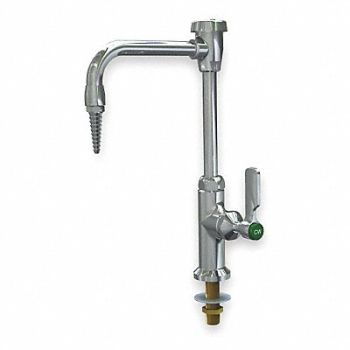 WATERSAVER FAUCET COMPANY Gooseneck Chrome Brass 2.0gpm, 3CWK1