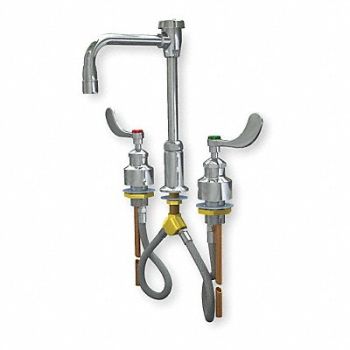 WATERSAVER FAUCET COMPANY Gooseneck Chrome Brass 3.0gpm, 3CWK3