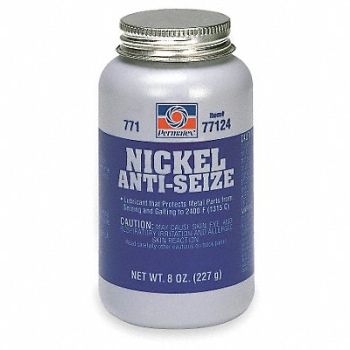 PERMATEX Gen Purp Anti-Seize 8 oz BrshTp Cn, 3CWP8