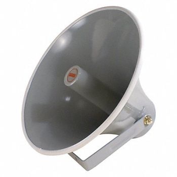 SPECO TECHNOLOGIES PA Horn Projector Gray, 3CWT8