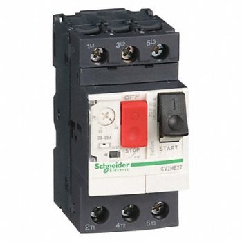 SCHNEIDER ELECTRIC Manual Motor Starter Button 20-25A 1P, 3CY93