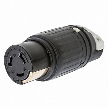 HUBBELL Locking Connector 250VDC/600VAC 50A 3P, 3D125